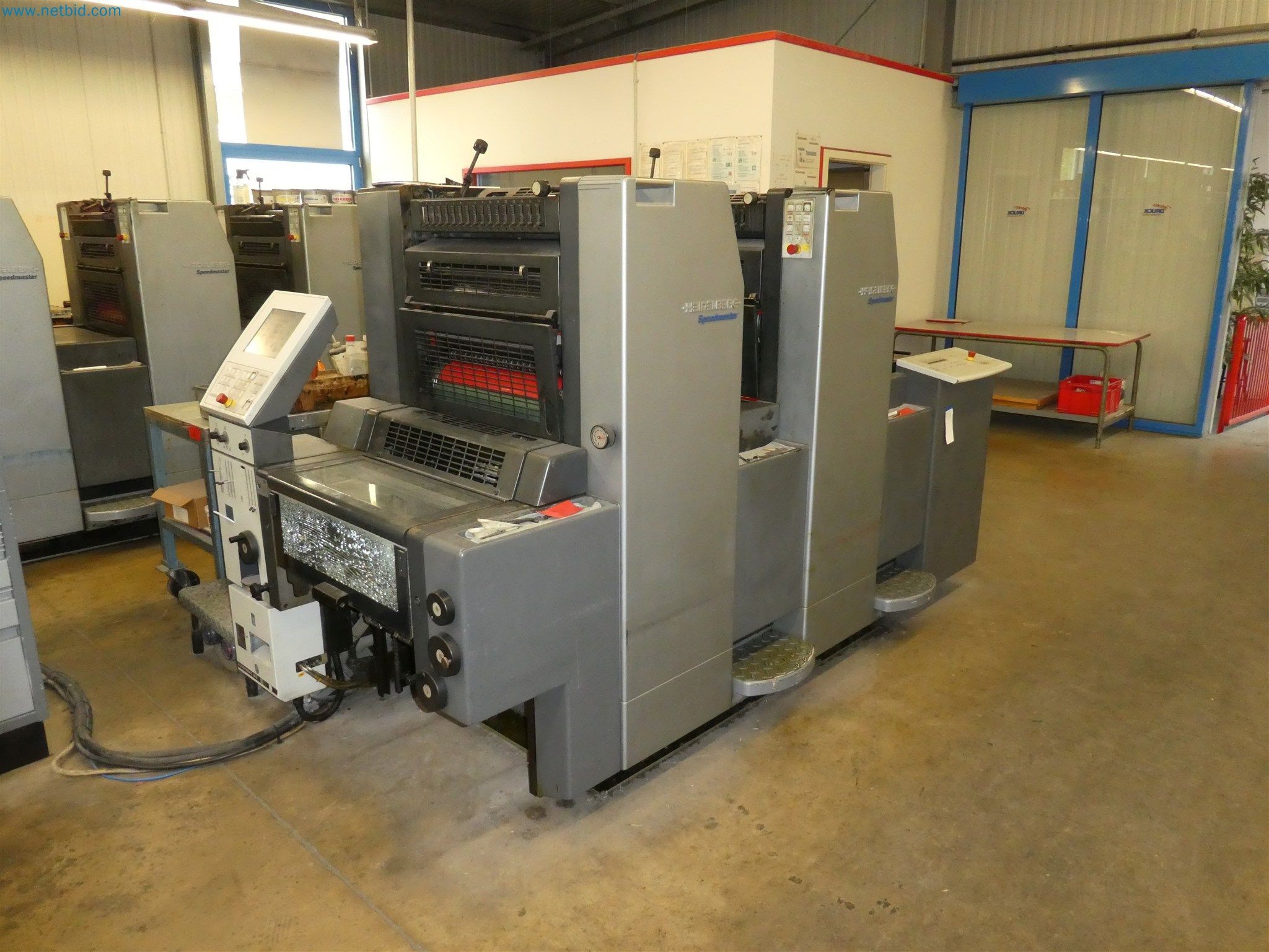 2-Farben-Offset-Druckmaschine Heidelberg Speedmaster SM 52-2 gebraucht ...