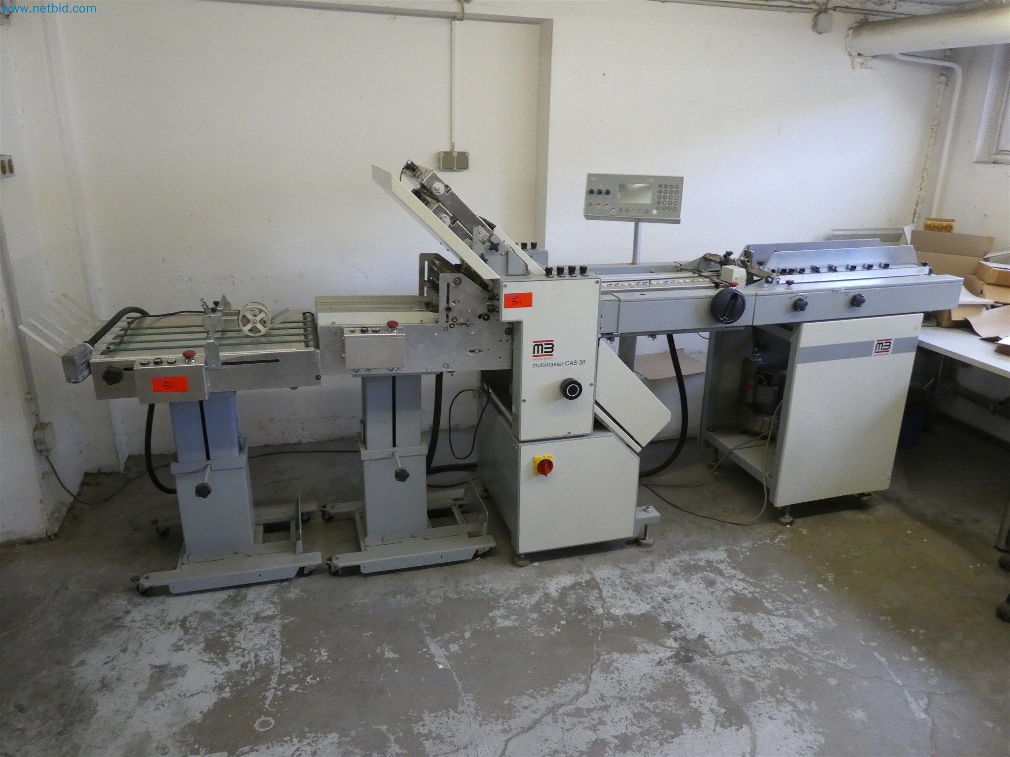 buy used Pocket folding machine Mathias Bäuerle Multimaster CAS 38 ...
