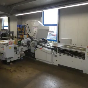 Taschenfalzmaschine Heidelberg Stahlfolder