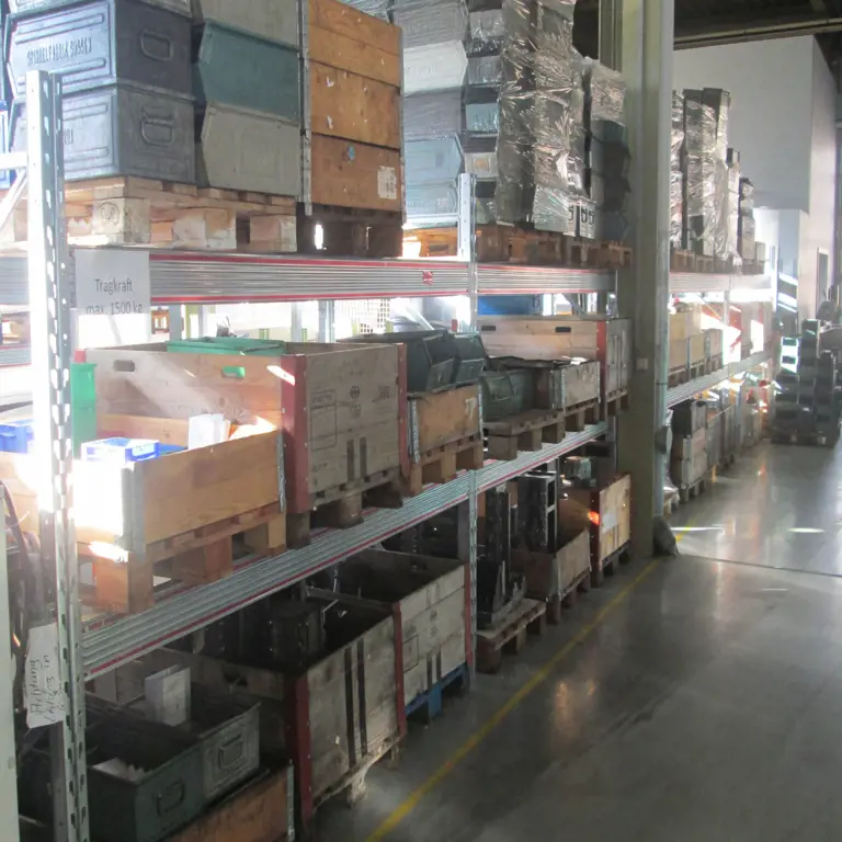 3 Palettenregalanlagen