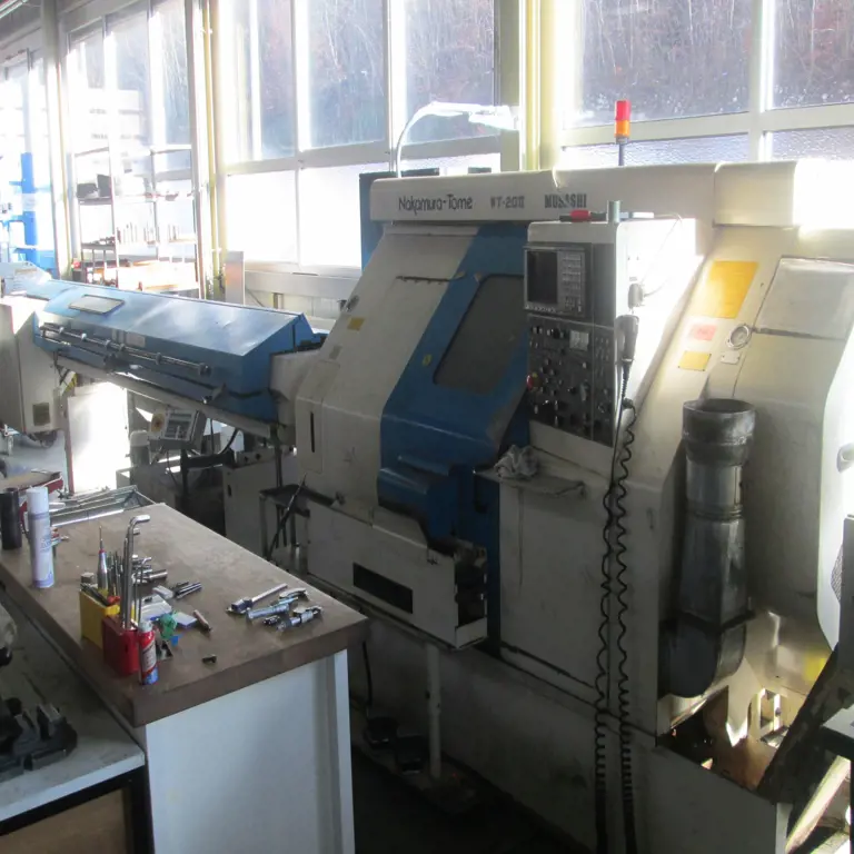 CNC-Doppelspindel-Drehmaschine Nakamura-Tome WT-20 II