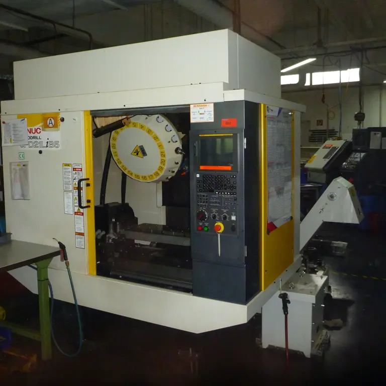 CNC Vertical Machining Center (A) Fanuc Robodrill Alfa-T21 iB5