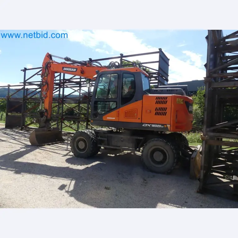 Mobilbagger DOOSAN DX165W -10
