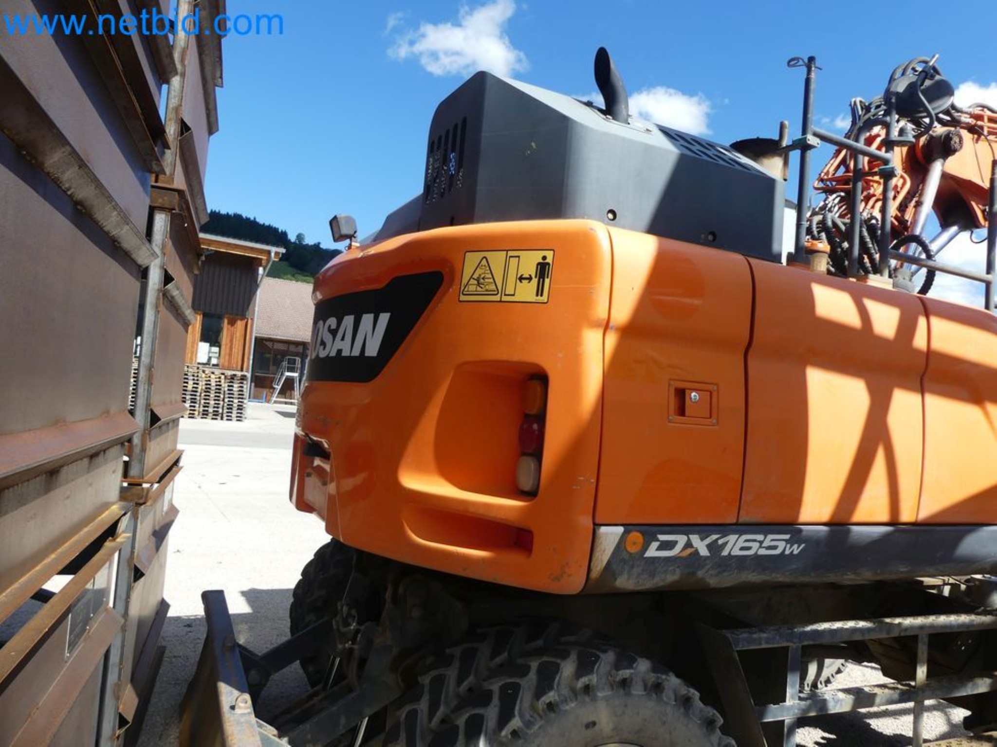 Koparka mobilna DOOSAN DX165W-14