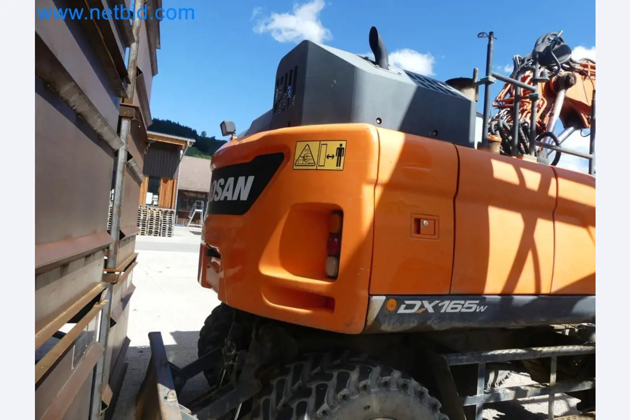 Mobilbagger DOOSAN DX165W -14