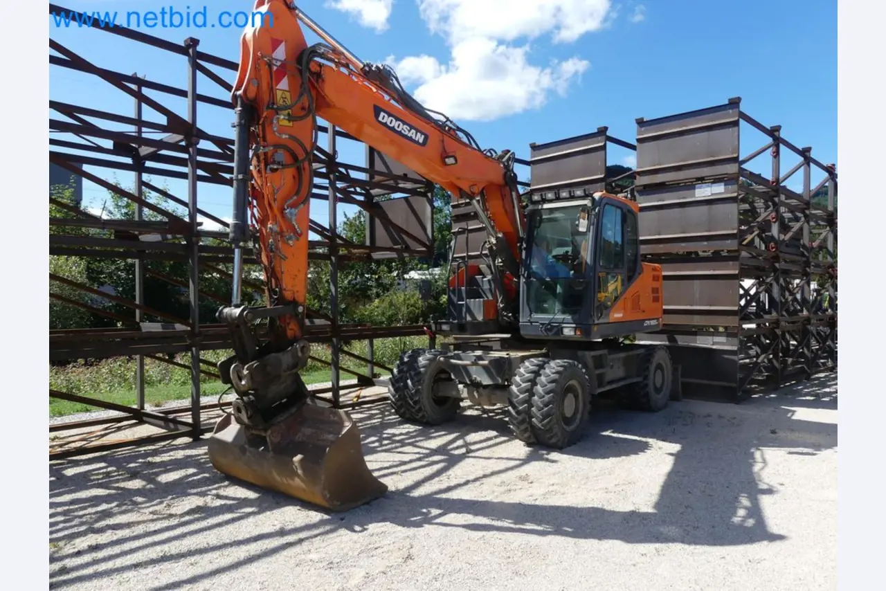 Mobilbagger DOOSAN DX165W -1