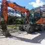 thumbnail-Mobiele graafmachine DOOSAN DX165W-2