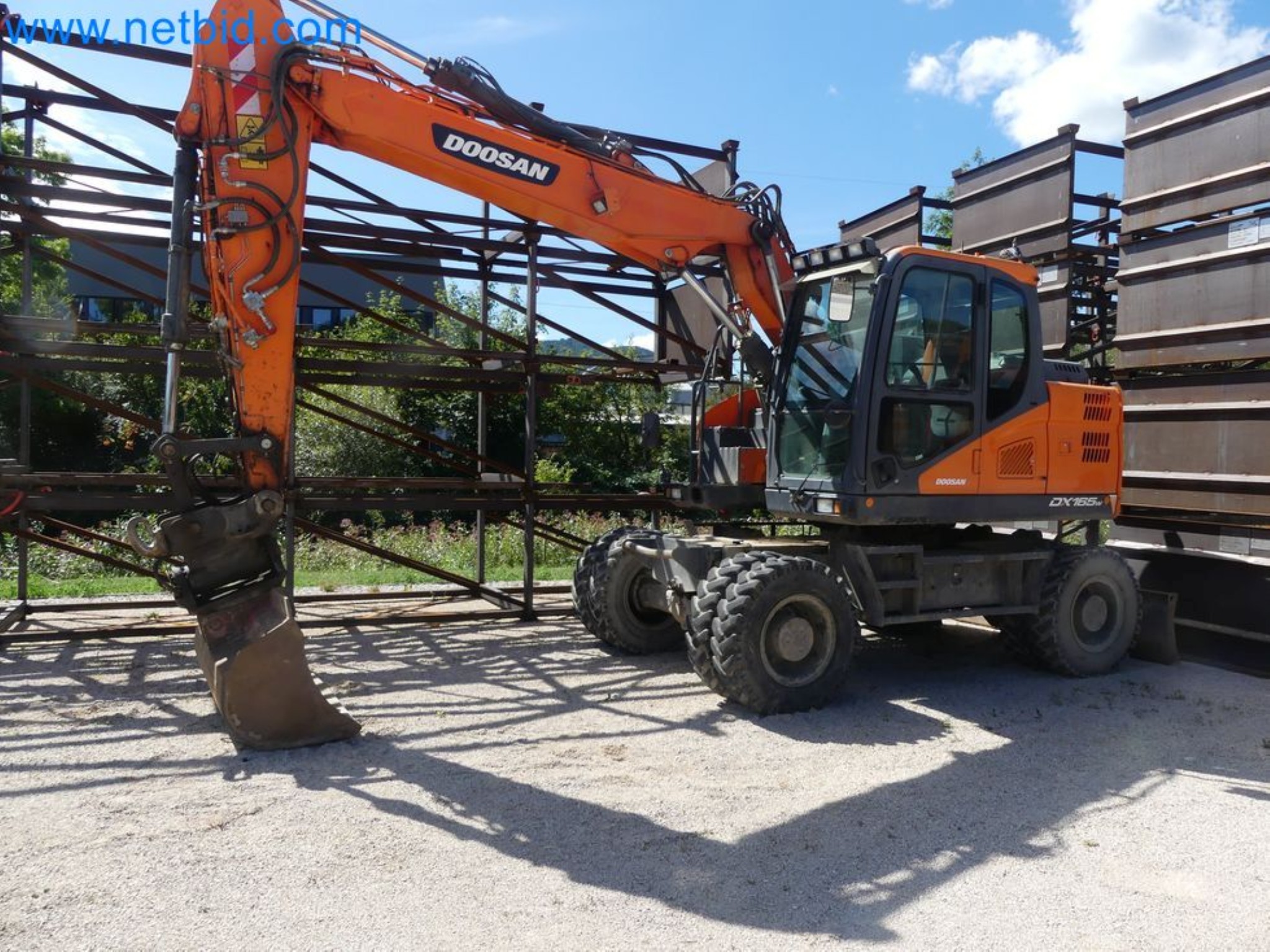 Koparka mobilna DOOSAN DX165W-3