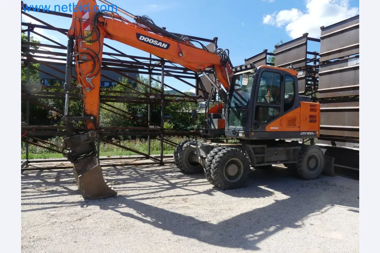 Mobilbagger DOOSAN DX165W -3