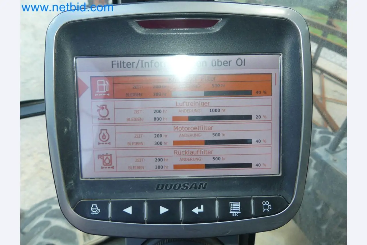 Mobilbagger DOOSAN DX165W -46