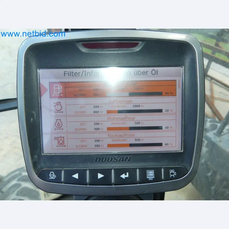 Mobilbagger DOOSAN DX165W -46