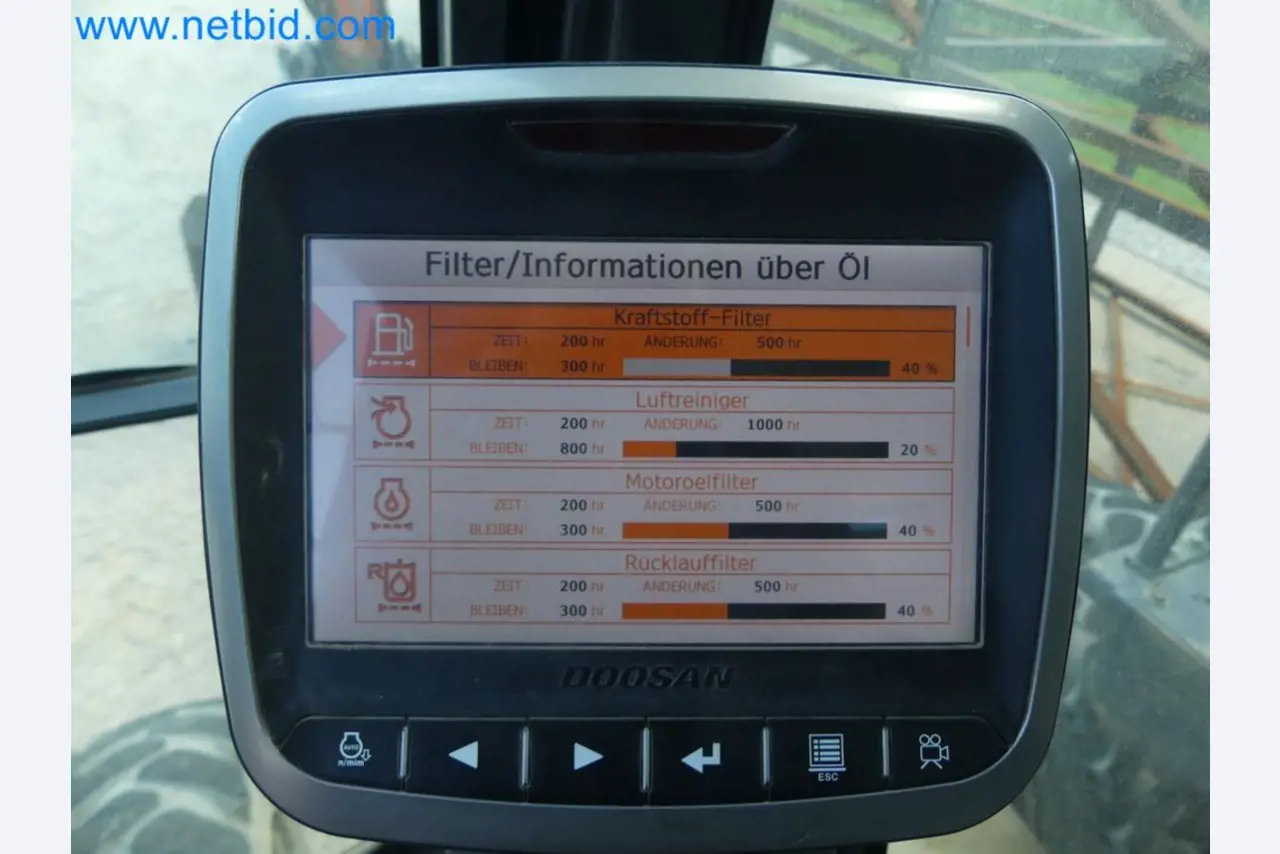 Mobilbagger DOOSAN DX165W -47