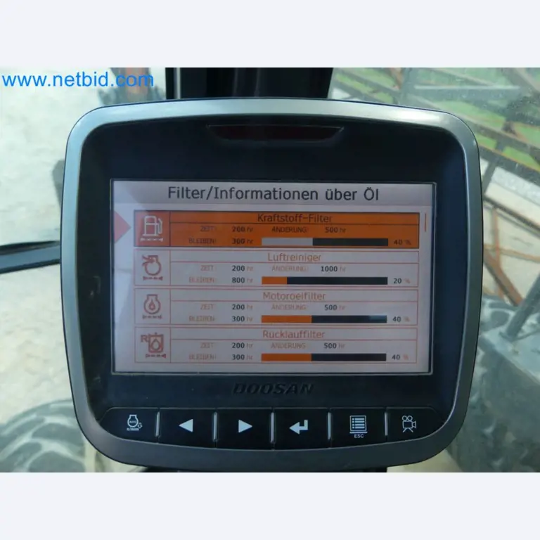 Mobilbagger DOOSAN DX165W -47