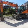 thumbnail-Mobiele graafmachine DOOSAN DX165W-4