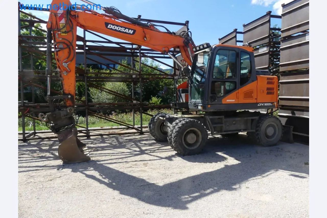 Mobilbagger DOOSAN DX165W -4
