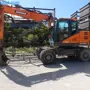 thumbnail-Mobiele graafmachine DOOSAN DX165W-5