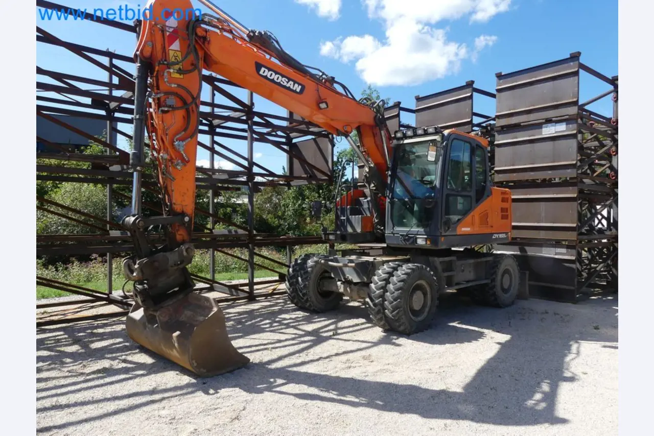 Mobilbagger DOOSAN DX165W -72