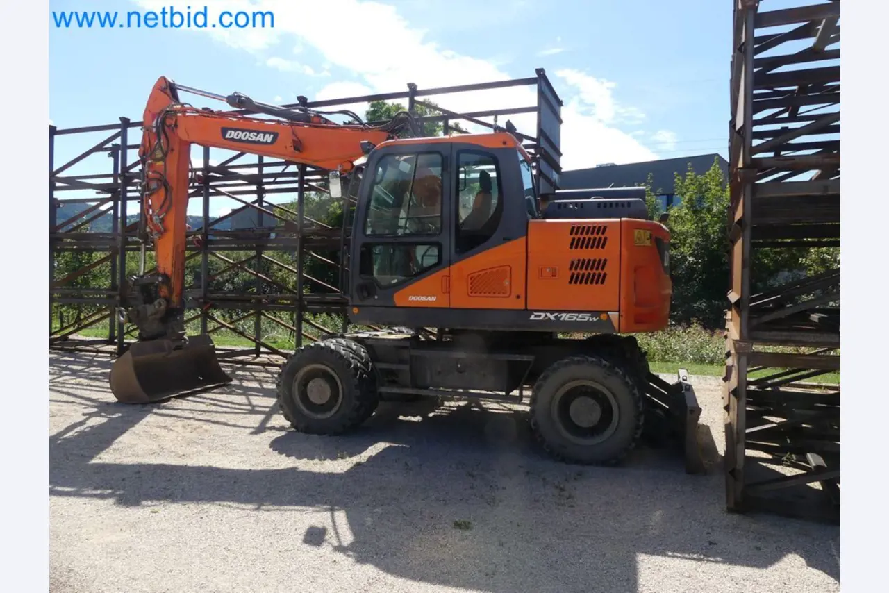 Mobilbagger DOOSAN DX165W -9
