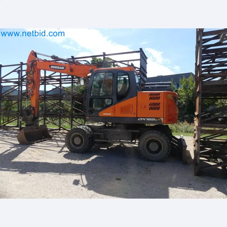 Mobilbagger DOOSAN DX165W -9