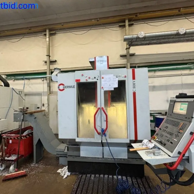 Vertical CNC machining center (award subject to change) Hermle C800V