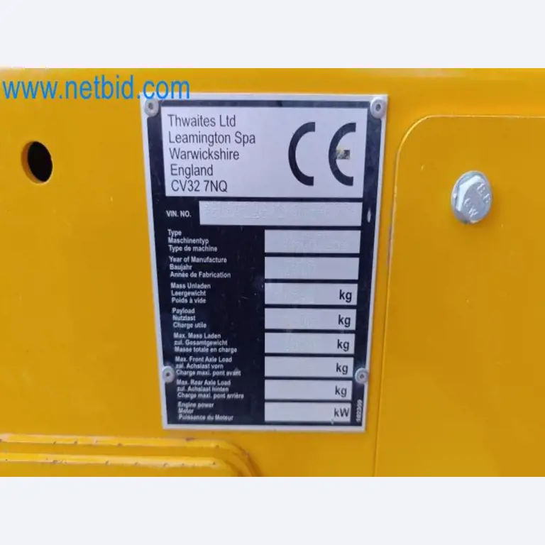 Dumper THWAITES MACH 2264 AD -34