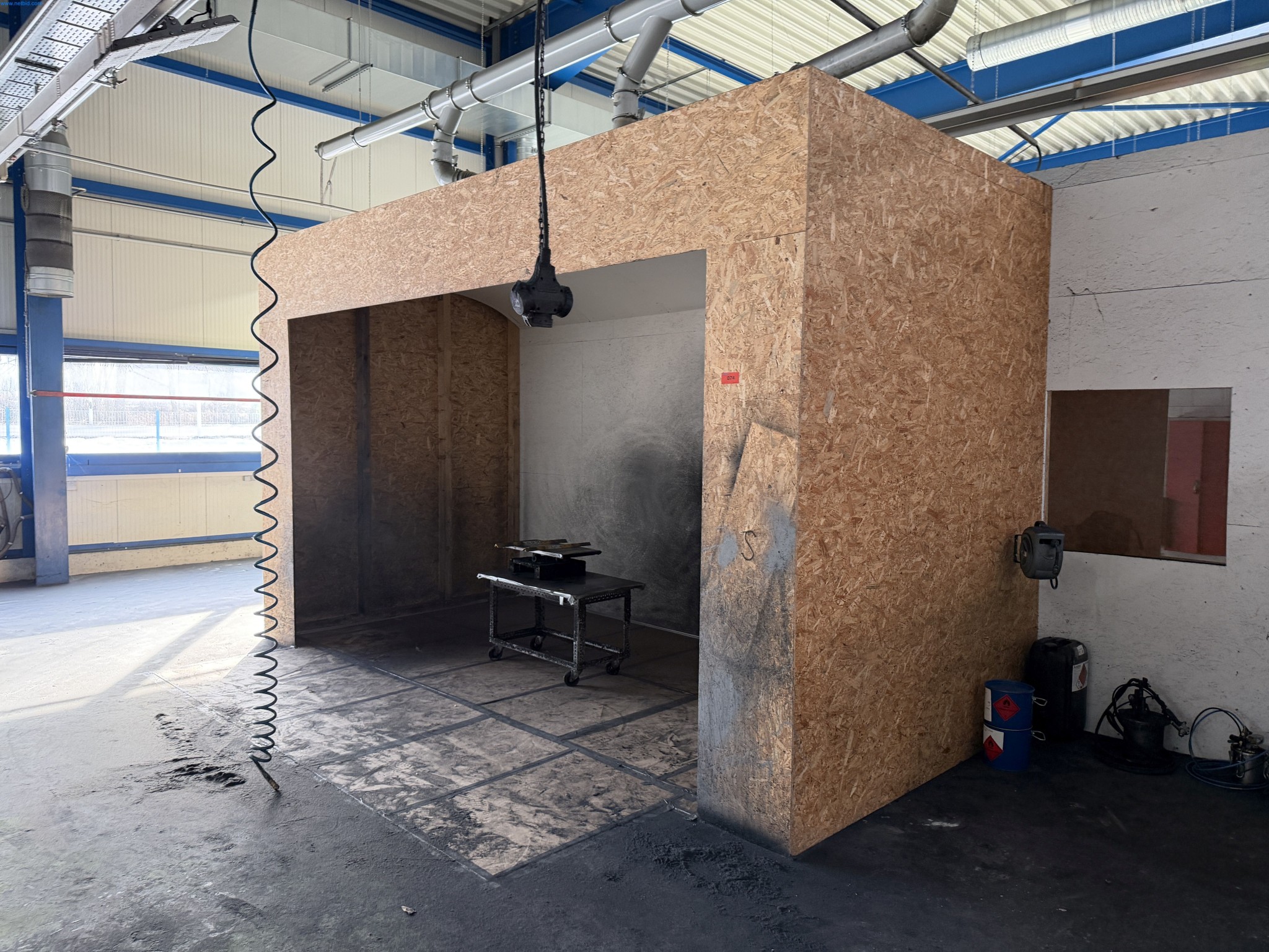 Operating equipment of a technical flocking company - flocking systems, surface technology-10