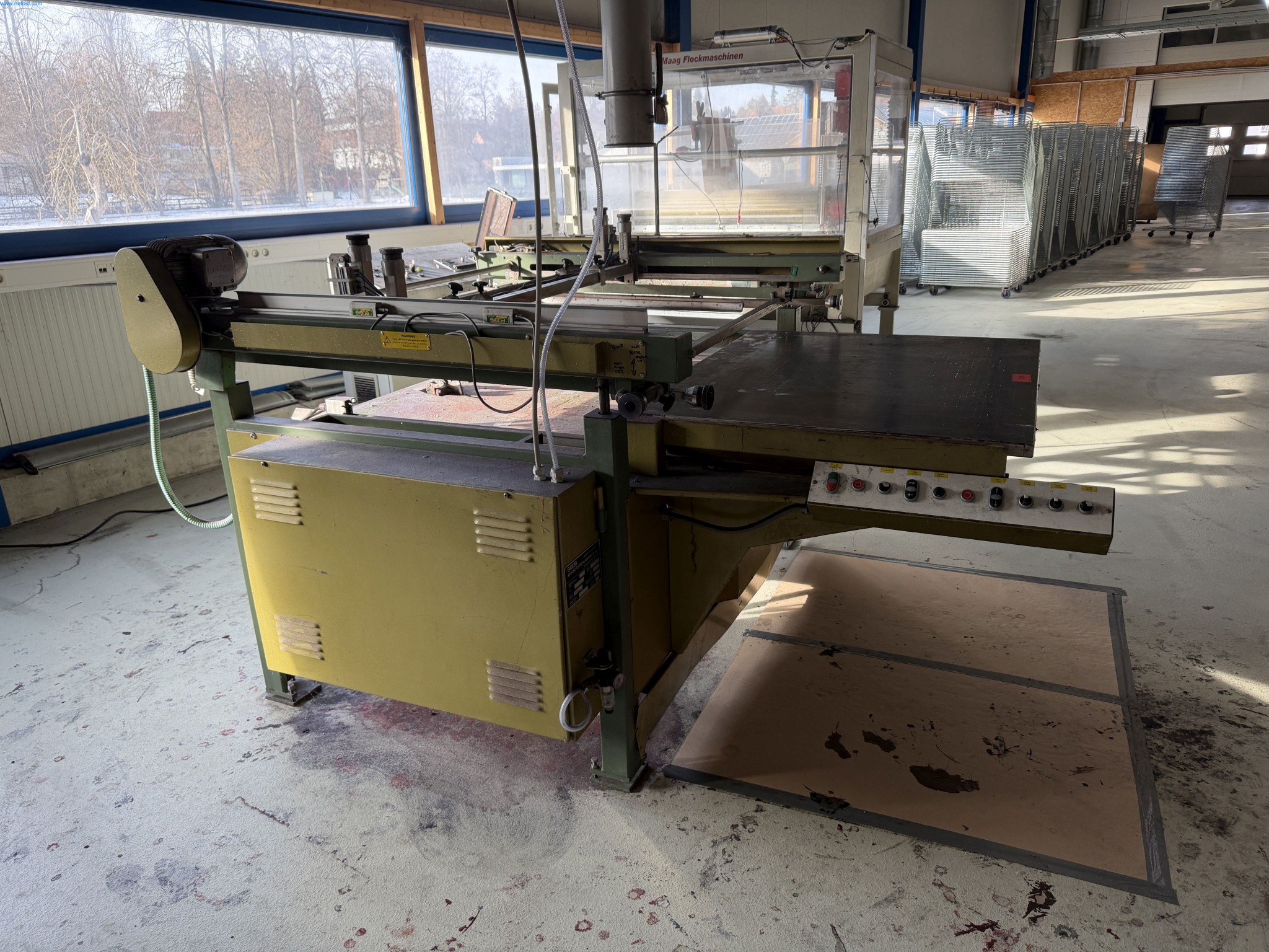 Operating equipment of a technical flocking company - flocking systems, surface technology-11