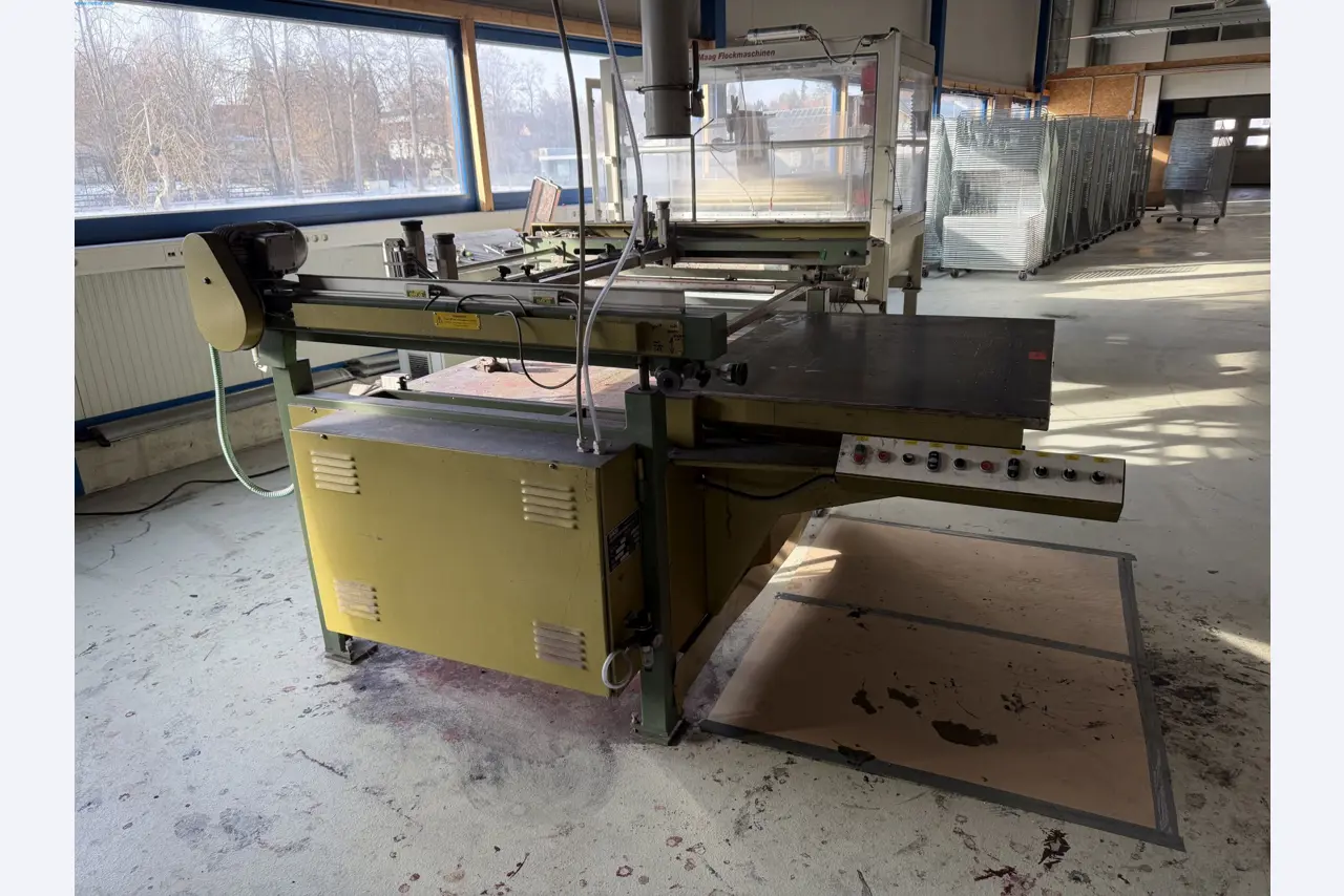 Operating equipment of a technical flocking company - flocking systems, surface technology-11