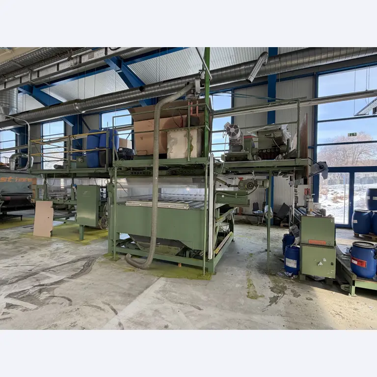 Operating equipment of a technical flocking company - flocking systems, surface technology-1