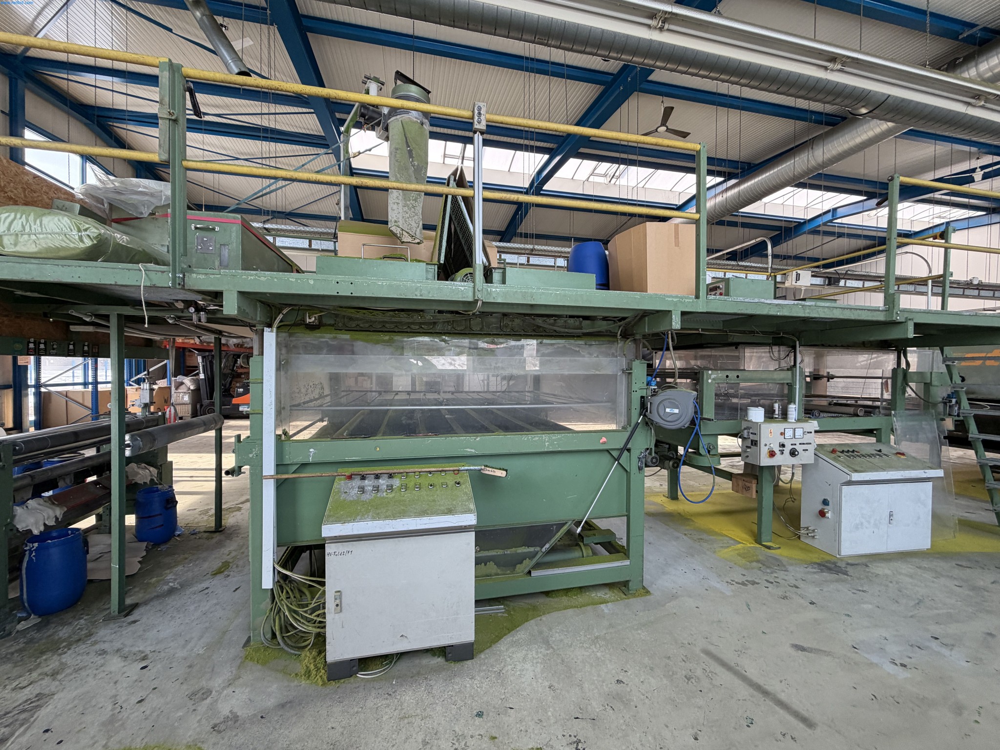 Operating equipment of a technical flocking company - flocking systems, surface technology-2