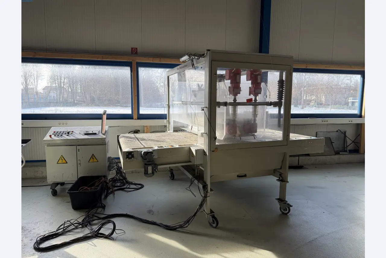 Operating equipment of a technical flocking company-1