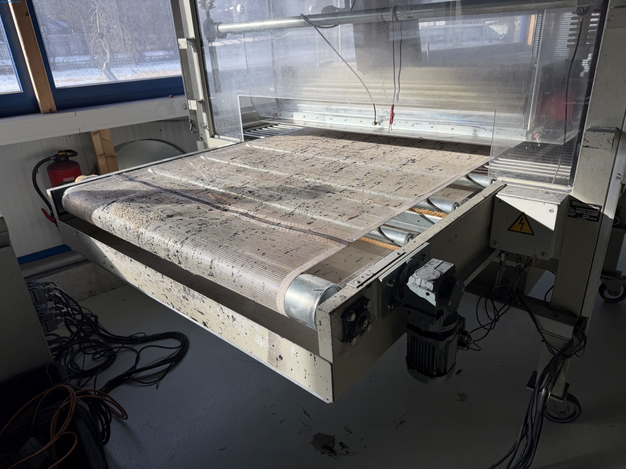 Operating equipment of a technical flocking company-2