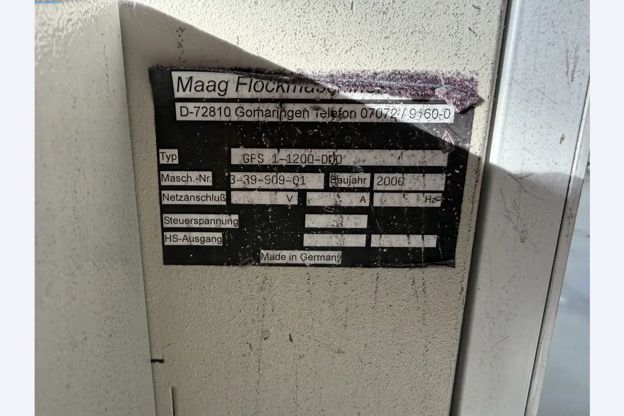 Operating equipment of a technical flocking company-3