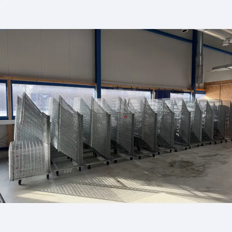 Operating equipment of a technical flocking company-1