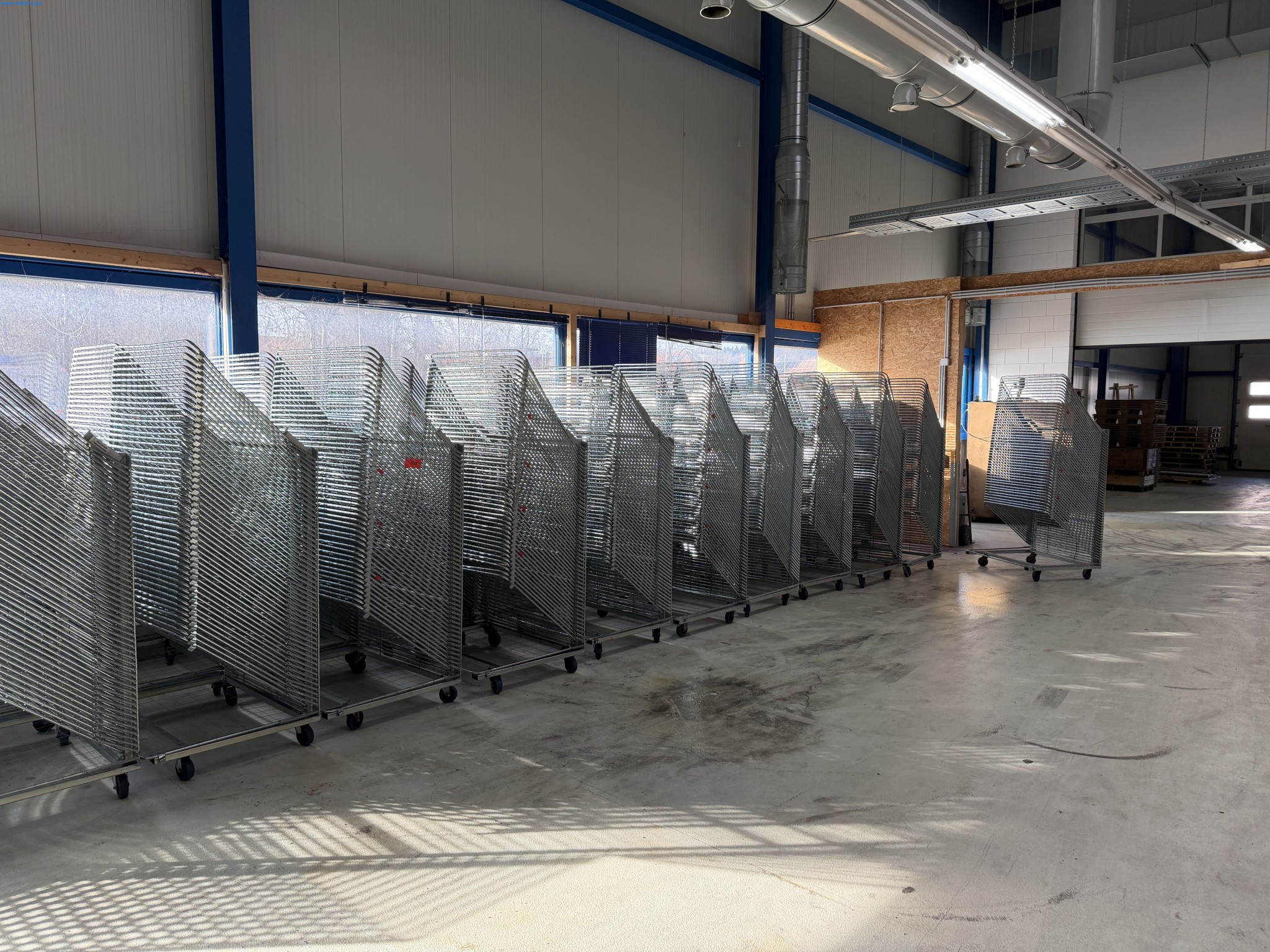 Operating equipment of a technical flocking company-2