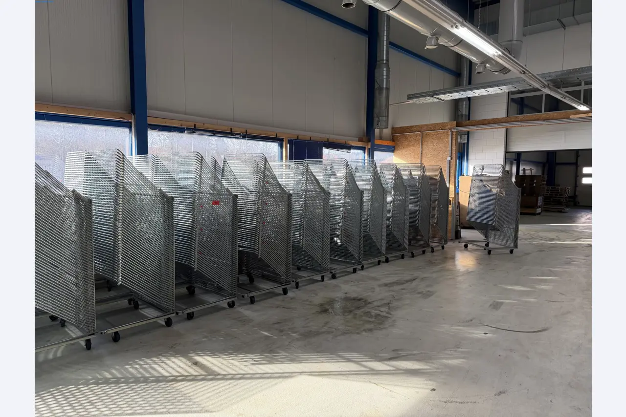 Operating equipment of a technical flocking company-2