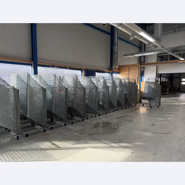 Operating equipment of a technical flocking company-2