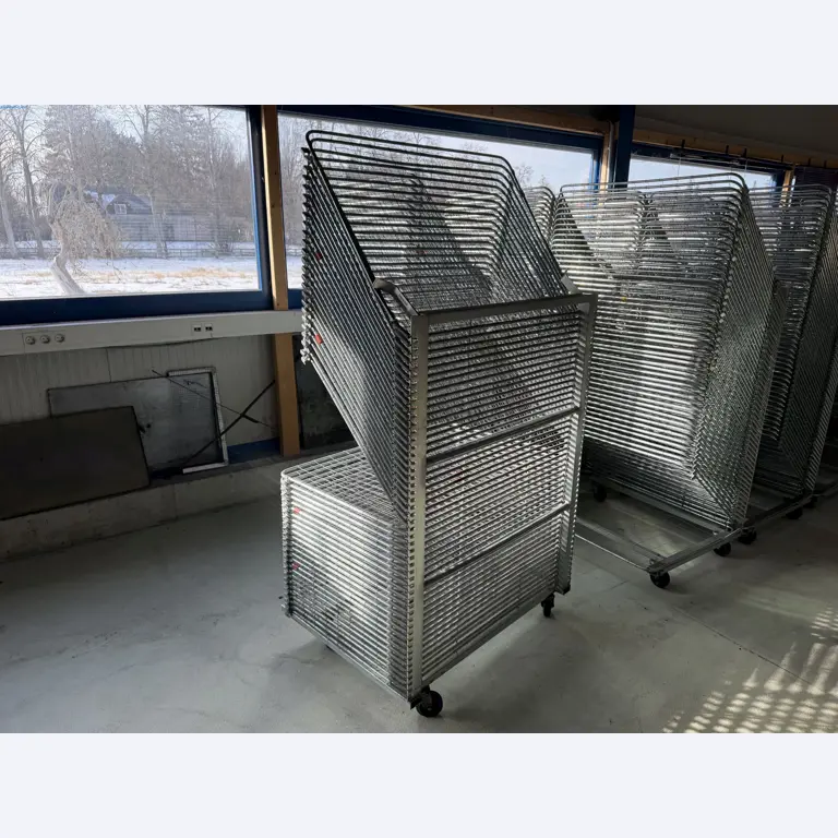 Operating equipment of a technical flocking company-4