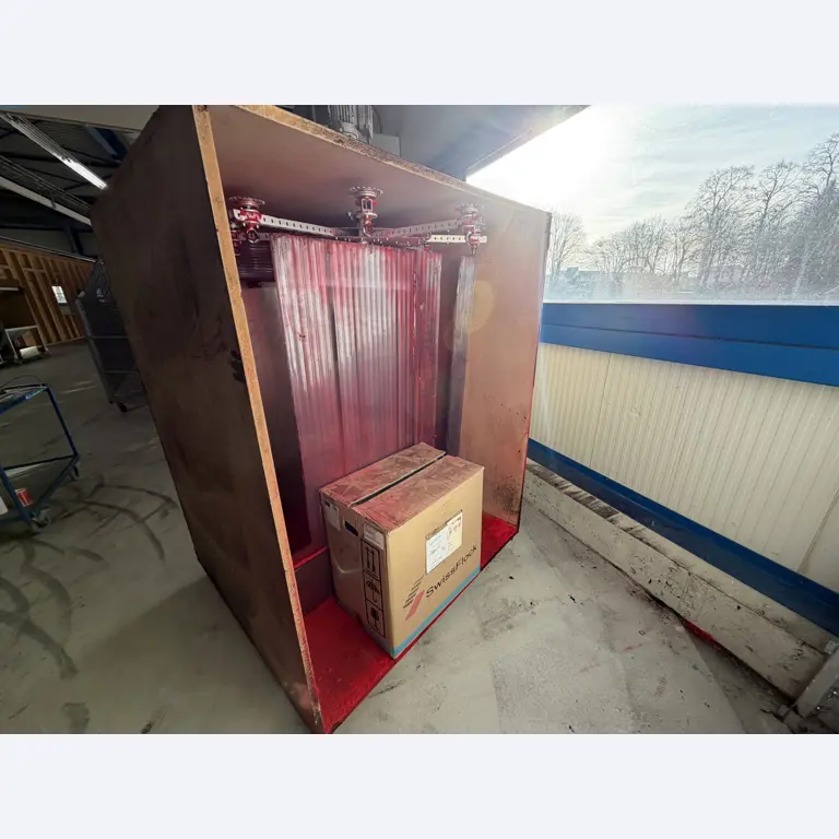 Operating equipment of a technical flocking company-2