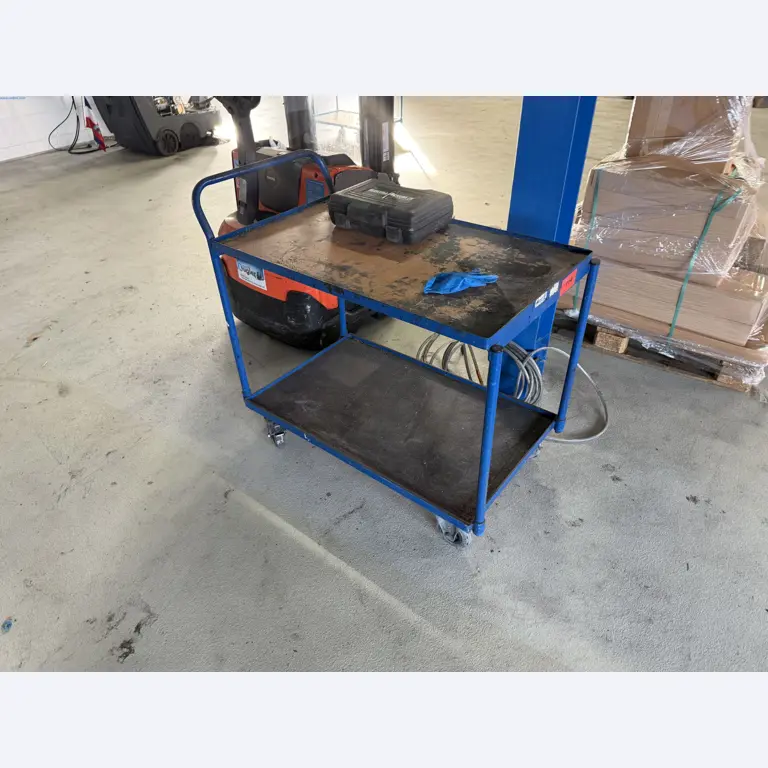 Operating equipment of a technical flocking company-1