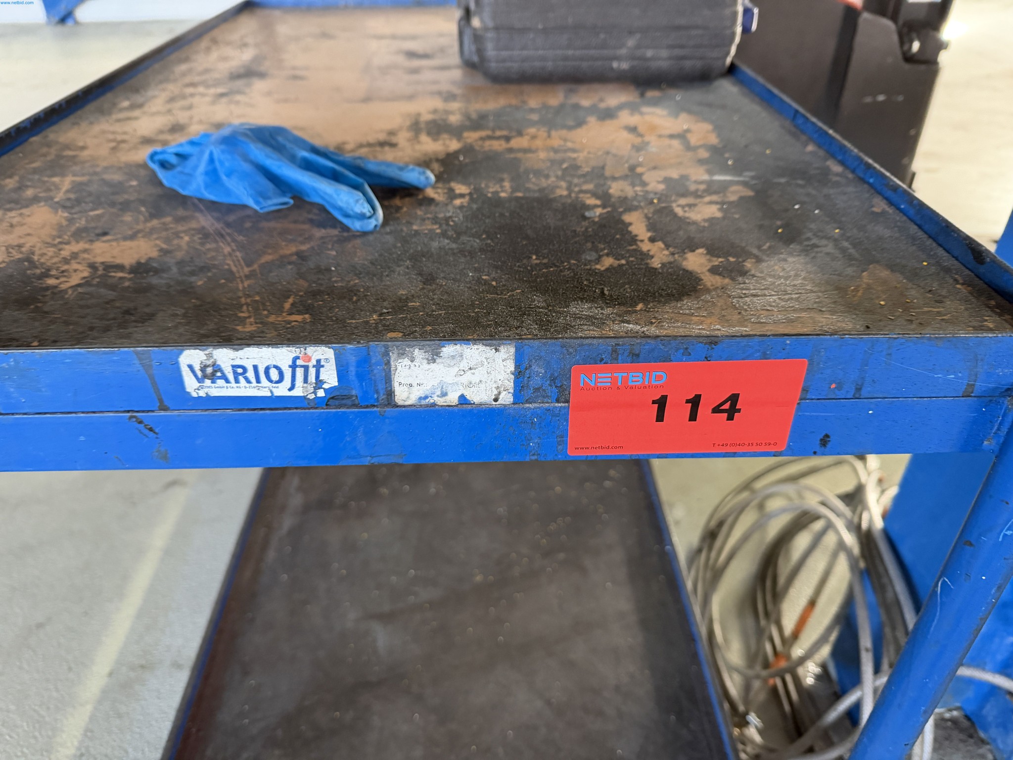 Operating equipment of a technical flocking company-2