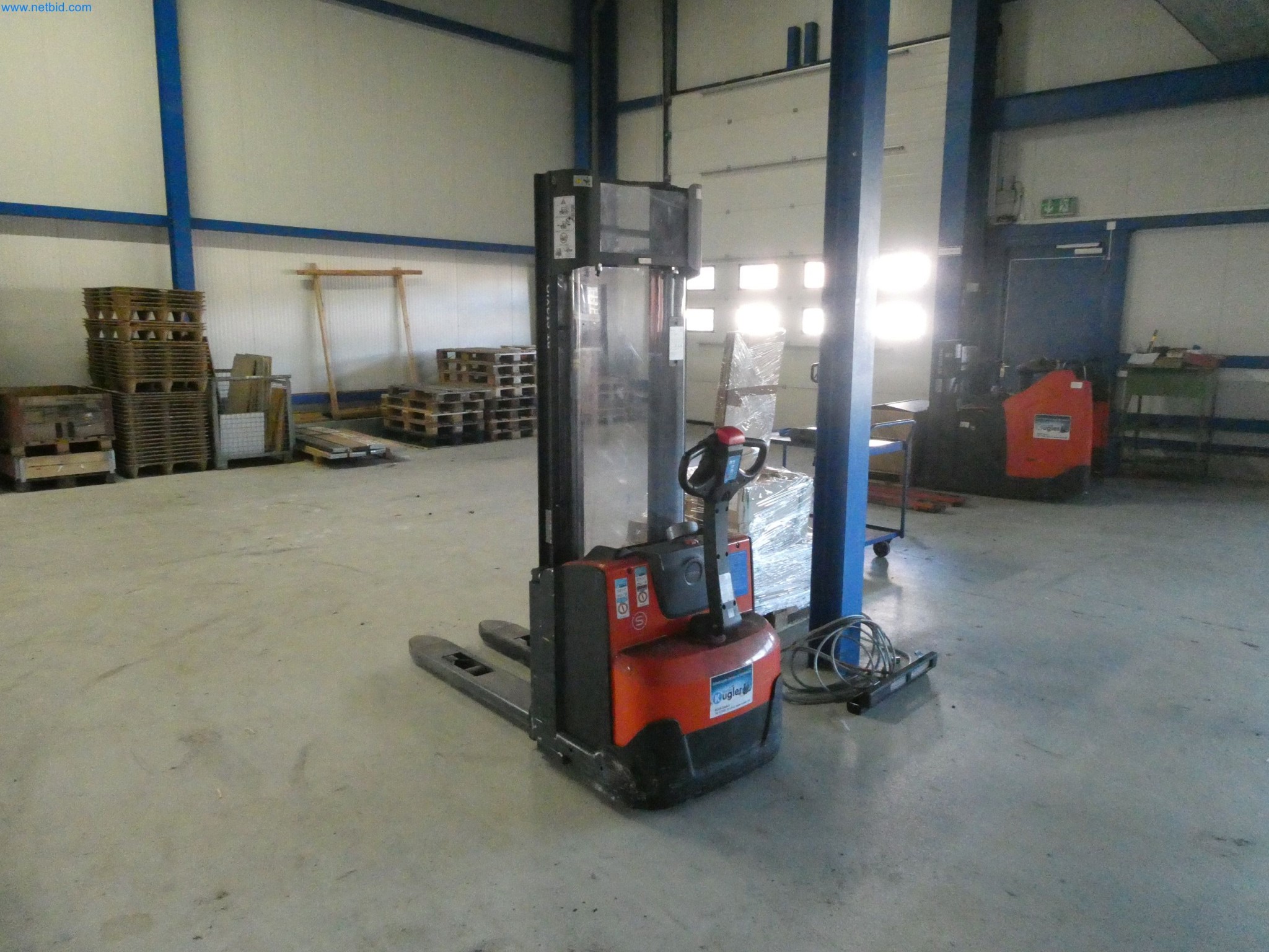 Operating equipment of a technical flocking company-1