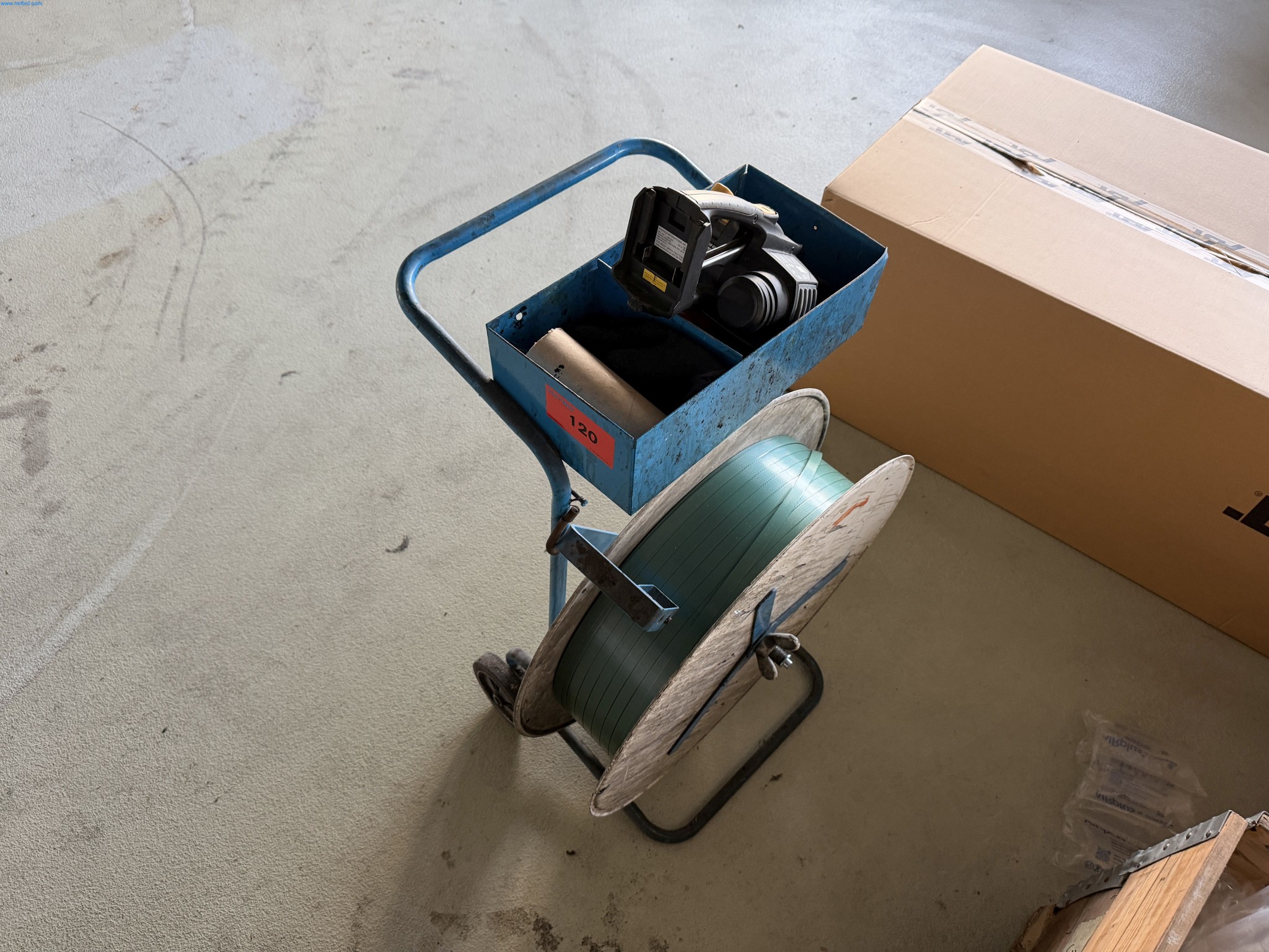 Operating equipment of a technical flocking company-1