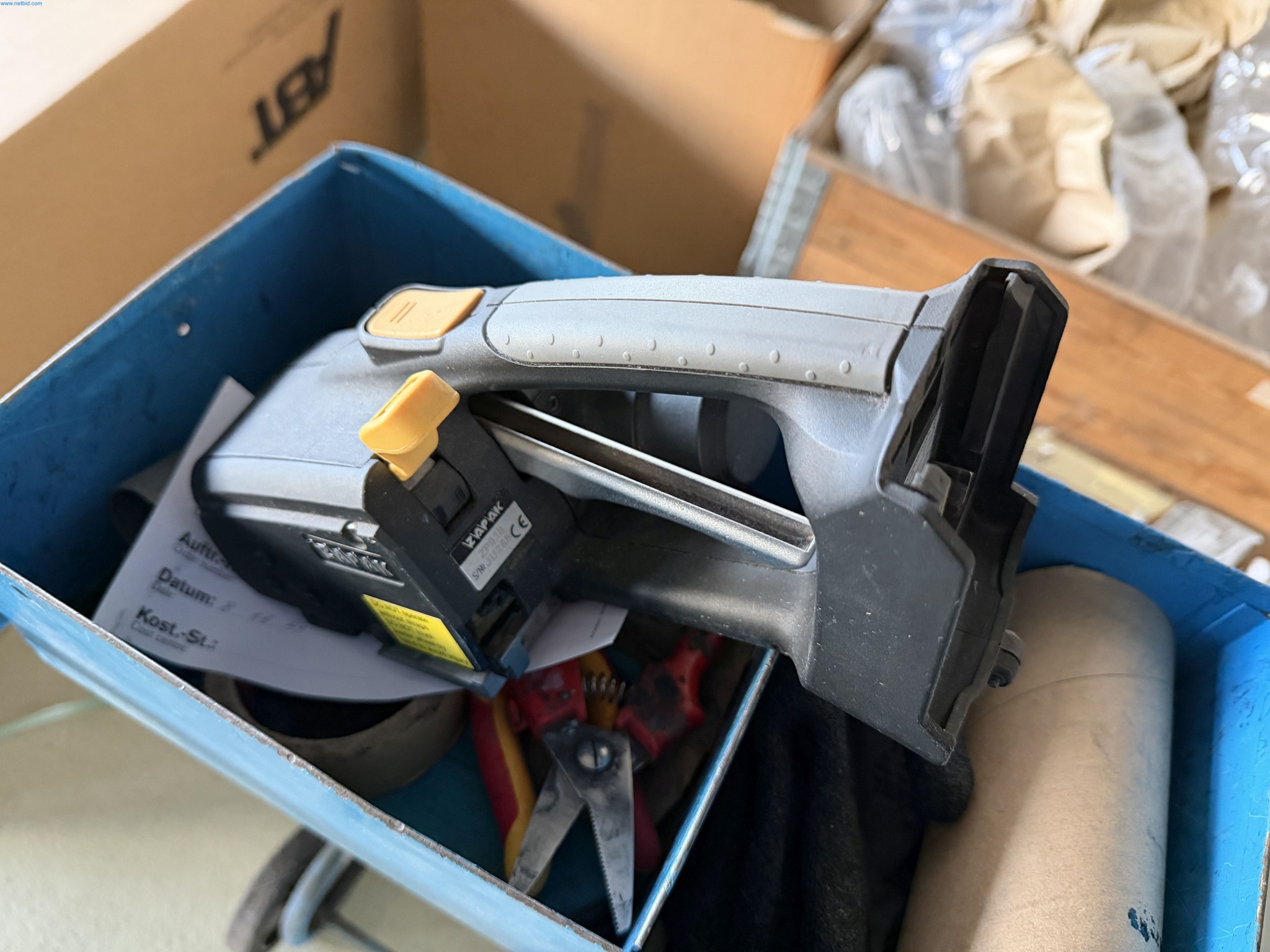 Operating equipment of a technical flocking company-2