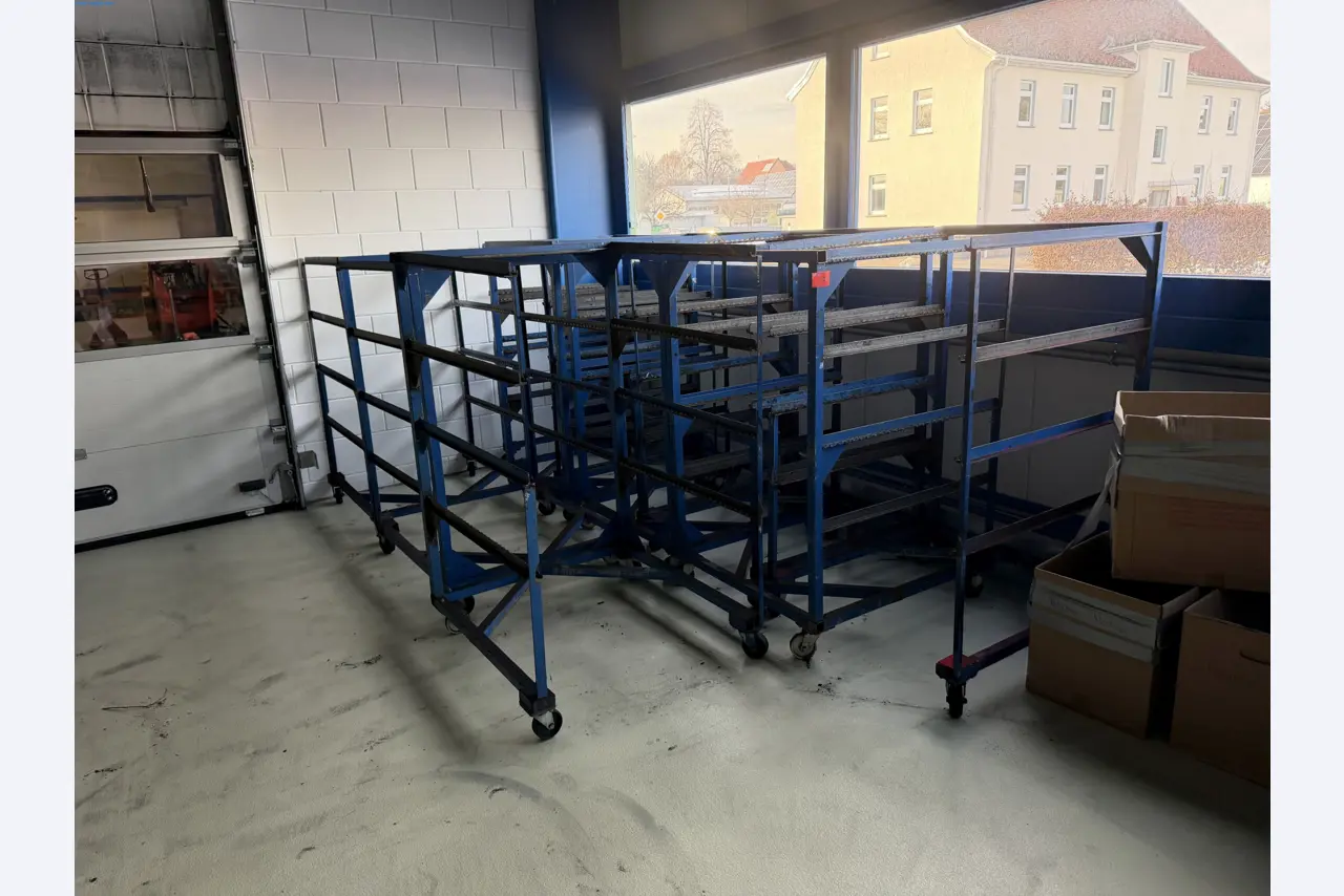 Operating equipment of a technical flocking company-1