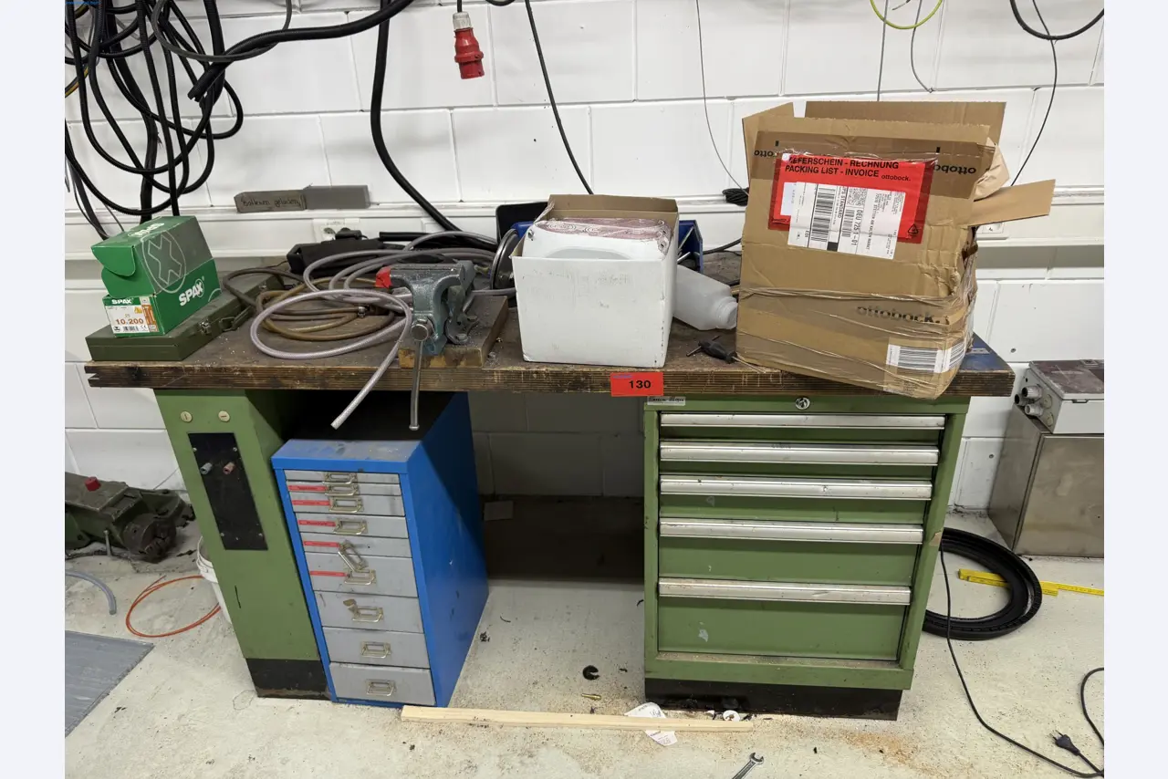 Operating equipment of a technical flocking company-1