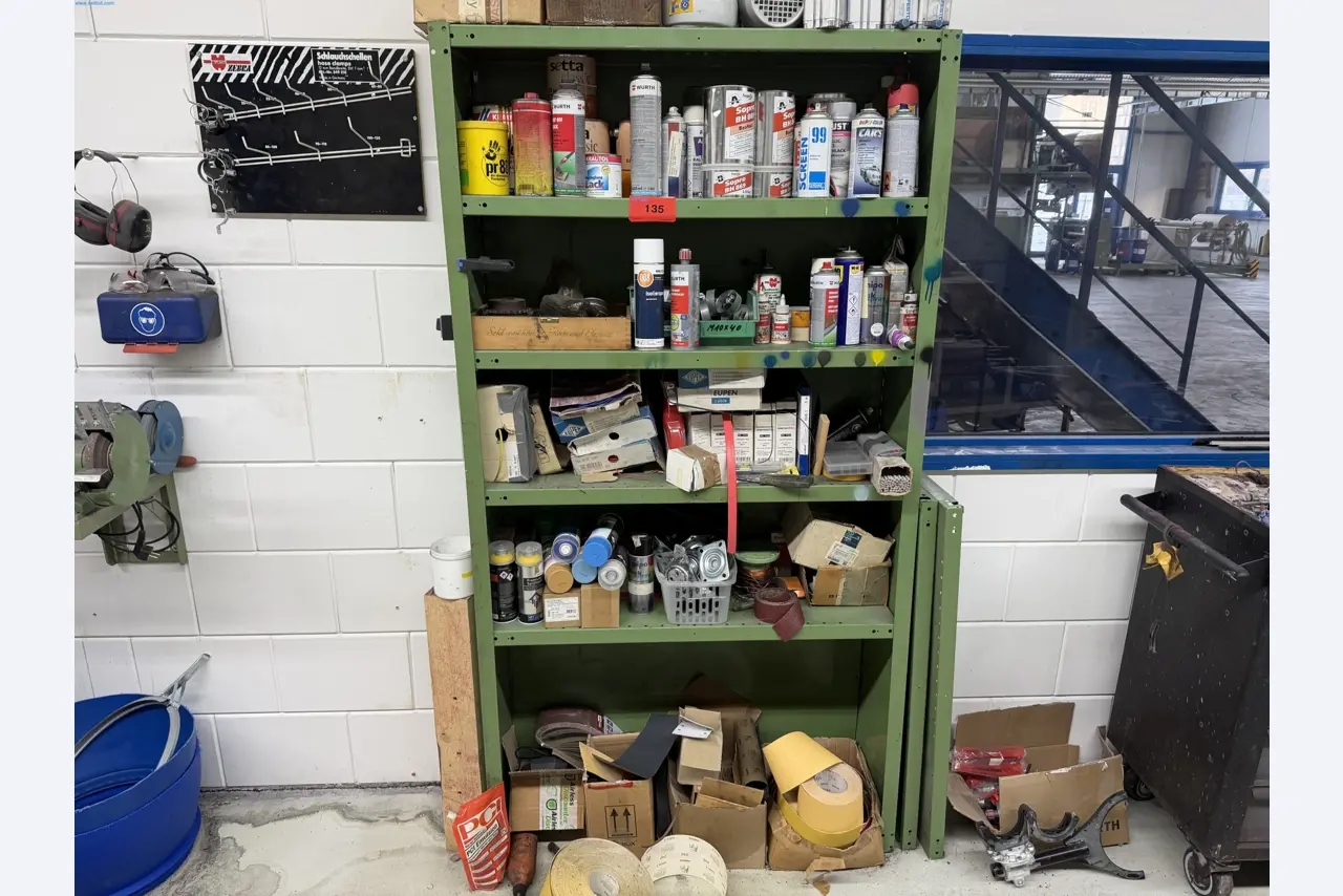 Operating equipment of a technical flocking company-1