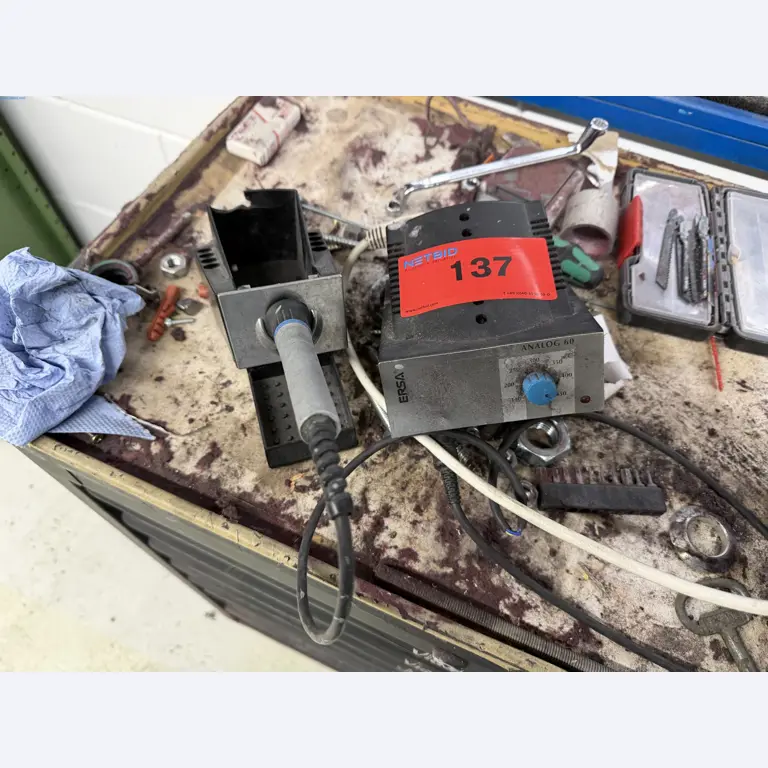 Operating equipment of a technical flocking company-1