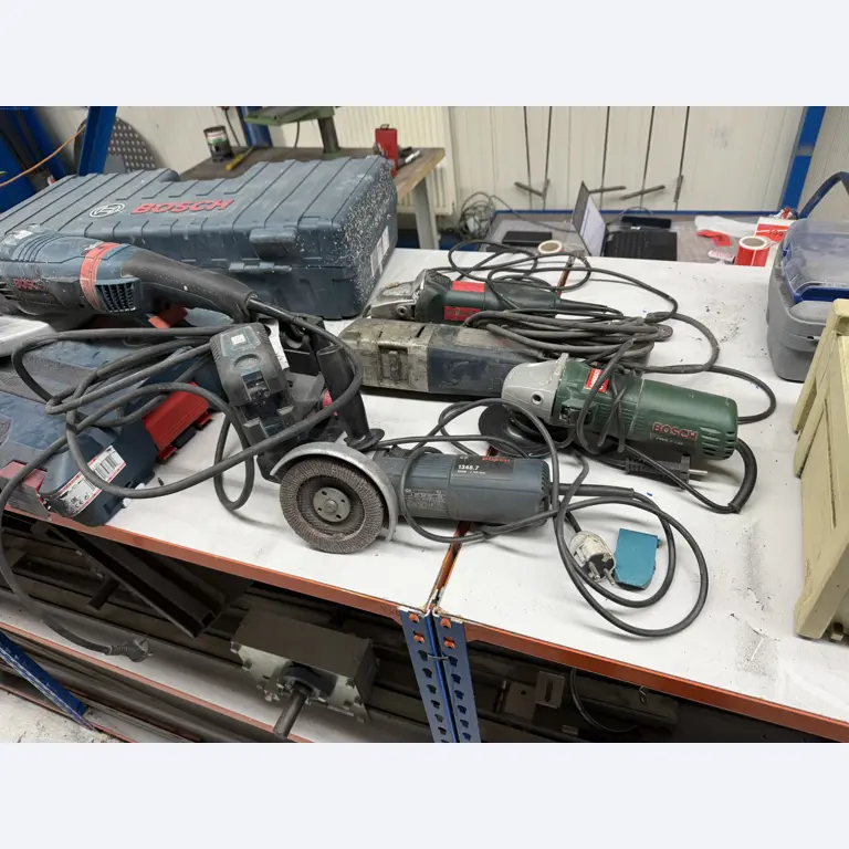 Operating equipment of a technical flocking company-1