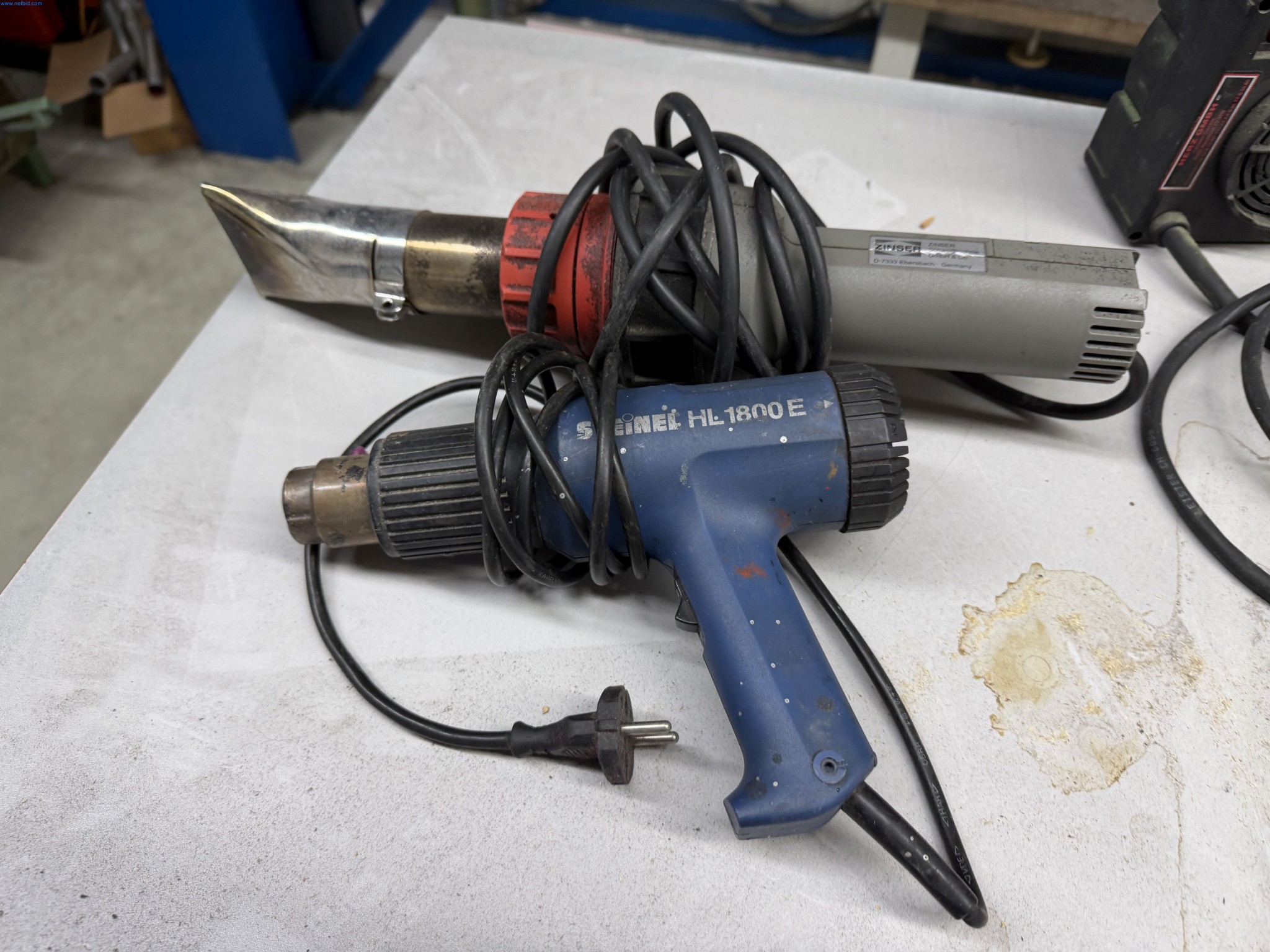 Operating equipment of a technical flocking company-3